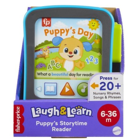 Fisher-Price Kacagj és fejlődj! interaktív bébijáték - E-könyvecske