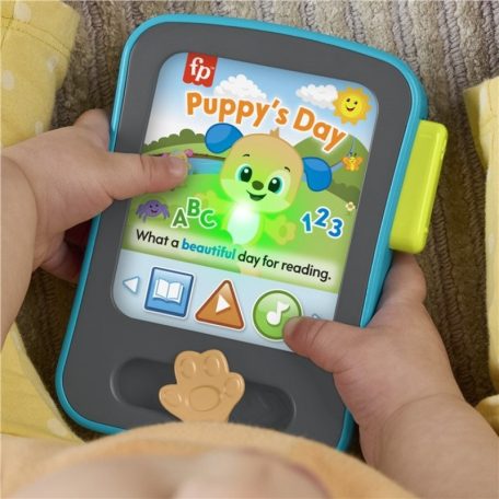 Fisher-Price Kacagj és fejlődj! interaktív bébijáték - E-könyvecske