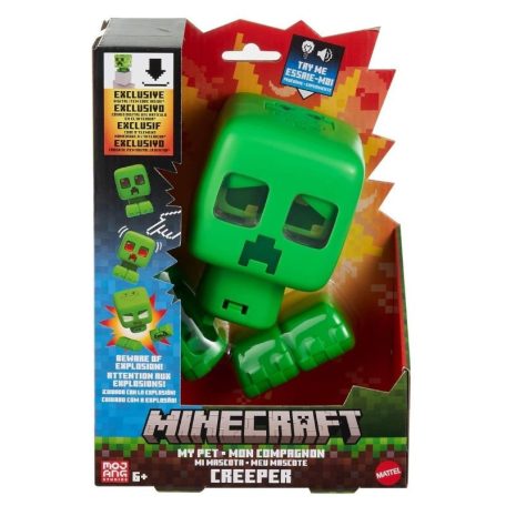 Minecraft My Pet Creeper interaktív akciófigura