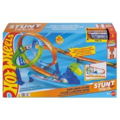 Hot Wheels Gyorsindító duplahurok ciklon pályaszett