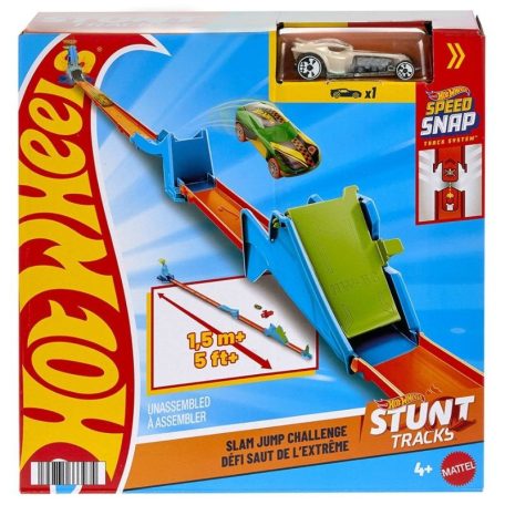 Hot Wheels Stunt Tracks- Slam Jump Challenge pályaszett