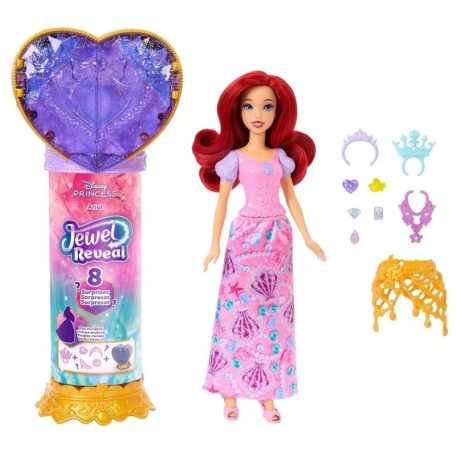 Disney Hercegnők - Csupaszív meglepetés baba - Ariel