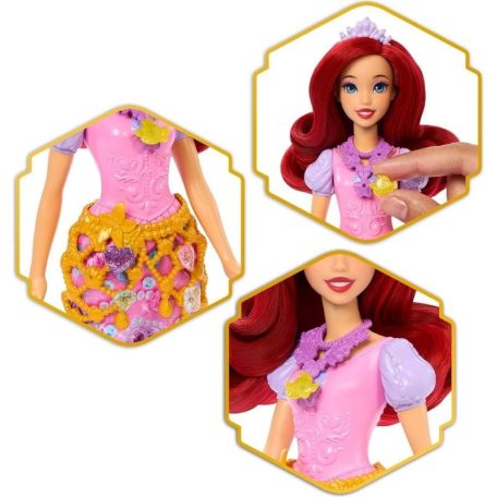 Disney Hercegnők - Csupaszív meglepetés baba - Ariel