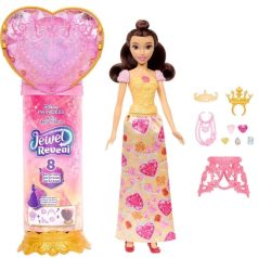 Disney Hercegnők - Csupaszív meglepetés baba - Belle