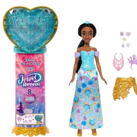 Disney Hercegnők - Csupaszív meglepetés baba - Jázmin