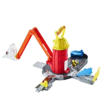 Hot Wheels Tűzoltó Torony pályaszett