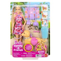   Barbie Family & Friends - Gondos Gazdi játékszett Malibu Barbie babával