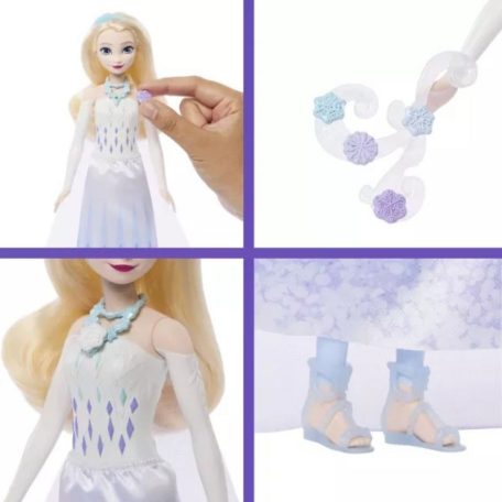Disney Frozen Jewel Reveal - Jégvarázs Jégkristály meglepetés szett Elza divatbabával