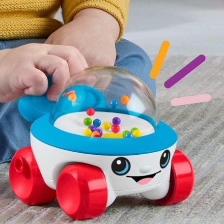 Fisher-Price Tili-toli pattogó színes gyöngyök kisautó