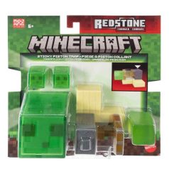   Minecraft Redstone Charged játékfigura szett - Ragadós szelep csapda