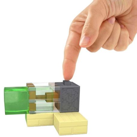 Minecraft Redstone Charged játékfigura szett - Ragadós szelep csapda