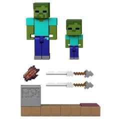   Minecraft Redstone Charged játékfigura szett - Zombi nyilas csapda