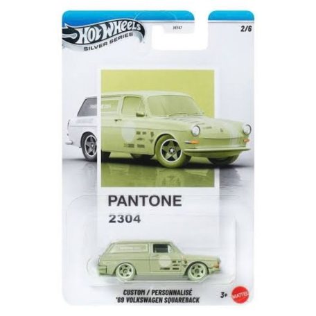 Hot Wheels Silver Series 2/6 Pantone 2304 kisautó - '69 Volkswagen Squareback (zöld)