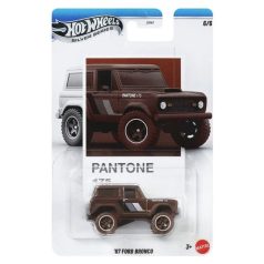   Hot Wheels Silver Series 6/6 Pantone 175 kisautó - '67 Ford Bronco (sötétbarna)