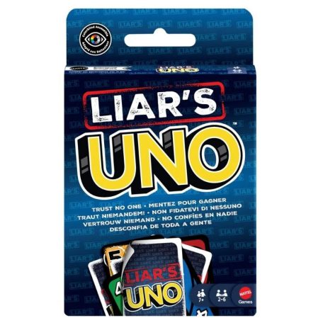 UNO Liars kártyajáték
