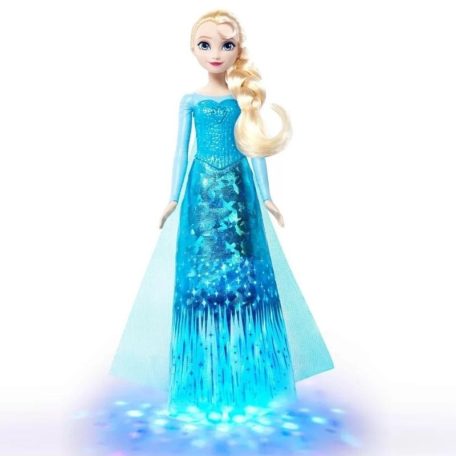 Disney Jégvarázs - Fényeskedő énelkő Elza baba