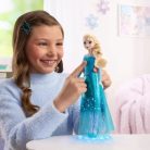 Disney Jégvarázs - Fényeskedő énelkő Elza baba