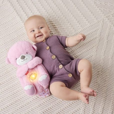 Fisher-Price Rózsaszín szunyókáló vidra