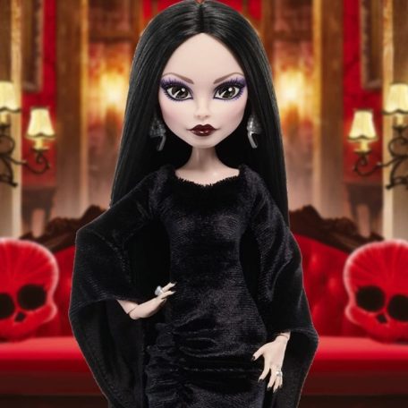 Monster High X Wednesday Mortica baba
