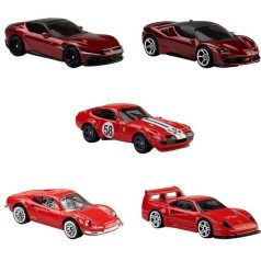 Hot Wheels kisautók: Ferrari 5 darabos szett