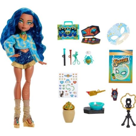 Monster High rémségápolás baba - Cleo