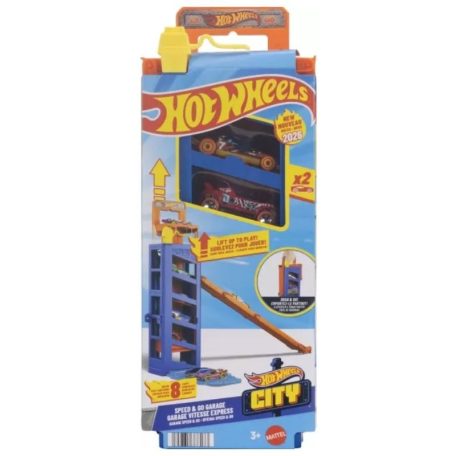 Hot Wheels turbóstart garázs - Speed and Go Garázs
