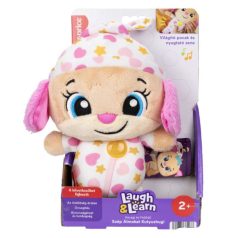  Fisher-Price Kacagj és Fejlődj - Szép álmokat Kutyushugi zenélő bébijáték
