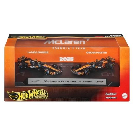 Hot Wheels F1 kisautó 2-es Csomag - Mclaren: Norris és Piastri modellek