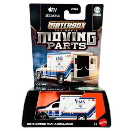 Matchbox A Film - 03/04 2019 Dodge Ram Ambulancs nyitható kisautó