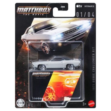 Matchbox A Film - 01/04 1971 Dodge challenger gyűjtői kisautó