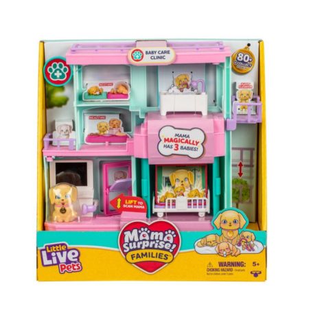 Little Live Pets Mama Surprise Családok - Klinika játékszett