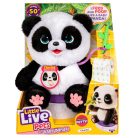 Little Live Pets interaktív plüssjáték - ChuChu panda
