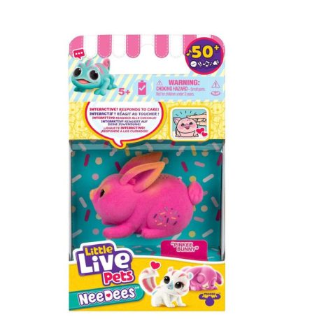 Little Live Pets Needees S2 Gyűjthető kiskedvencek - Pinkee Bunny
