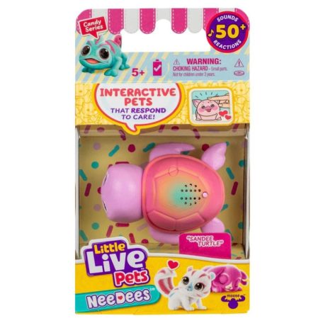 Little Live Pets Needees S2 Gyűjthető kiskedvencek - Sandee Turtle