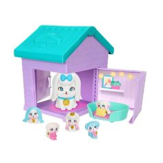   Little Live Pets Mama Surprise Családok játékszett - Máltai selyemkutya családi kutyaház