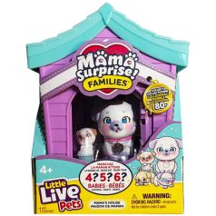   Little Live Pets Mama Surprise Családok játékszett S2 - Mopsz családi kutyaház