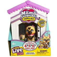   Little Live Pets Mama Surprise Családok játékszett S2 - Német juhász családi kutyaház