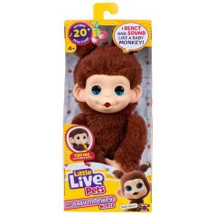   Little Live Pets Mini interaktív maki - Chikki Cherry (barna)
