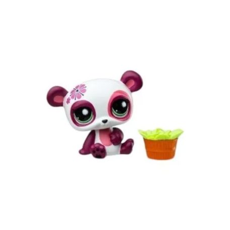 Littlest Pet Shop figura bliszter csomagolásban S3 - Panda (131)