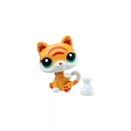 Littlest Pet Shop figura bliszter csomagolásban S3 - Cica (132)