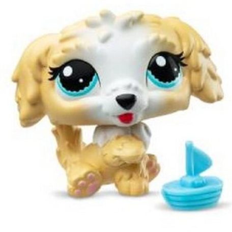 Littlest Pet Shop figura bliszter csomagolásban S3 - Labrador (135)
