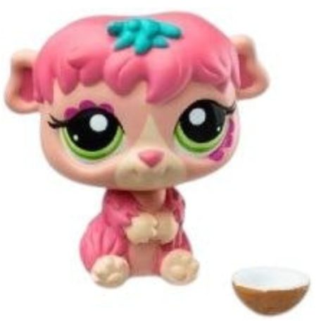 Littlest Pet Shop figura bliszter csomagolásban S3 - Tengerimalac (136)