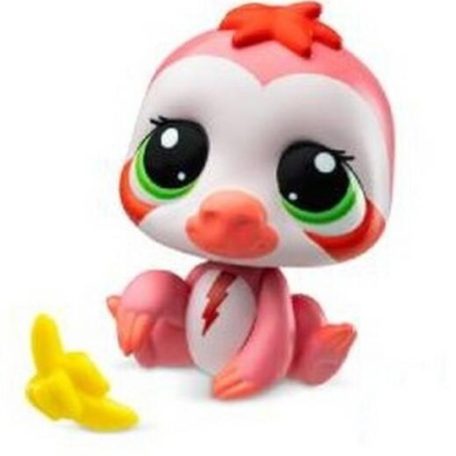 Littlest Pet Shop figura bliszter csomagolásban S3 - Lajhár (139)