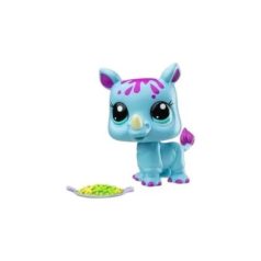   Littlest Pet Shop figura bliszter csomagolásban S3 - Orrszarvú (141)