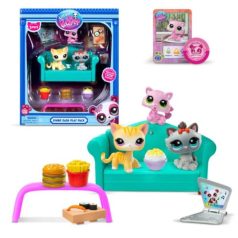 Littlest Pet Shop Dinner Dash 3-as készlet S3 (166-167-168)