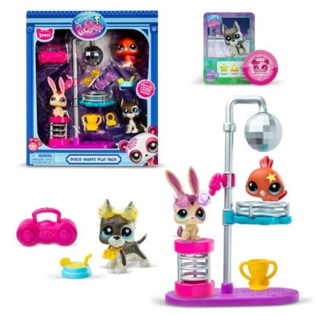 Littlest Pet Shop S3 Disco 3-as készlet