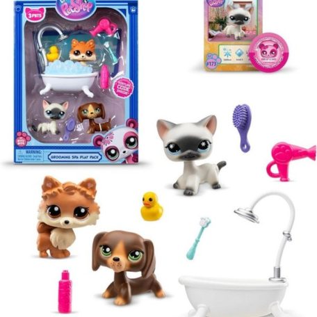 Littlest Pet Shop S3 Spa 3-as készlet