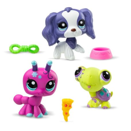 Littlest Pet Shop 3-as henger S3 - Backyard Pets (160-161-162)