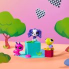 Littlest Pet Shop 3-as henger S3 - Backyard Pets (160-161-162)