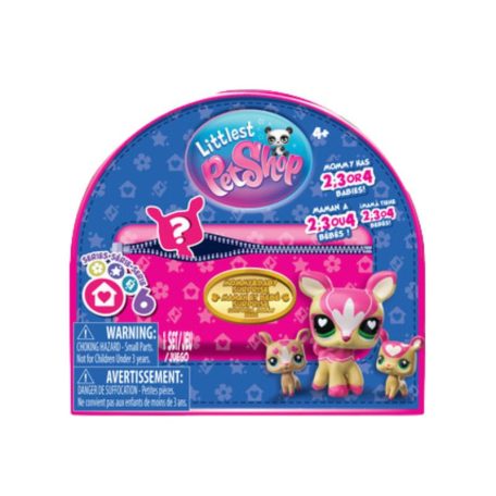 Littlest Pet Shop S6 Mama és kölyök meglepetés figura
